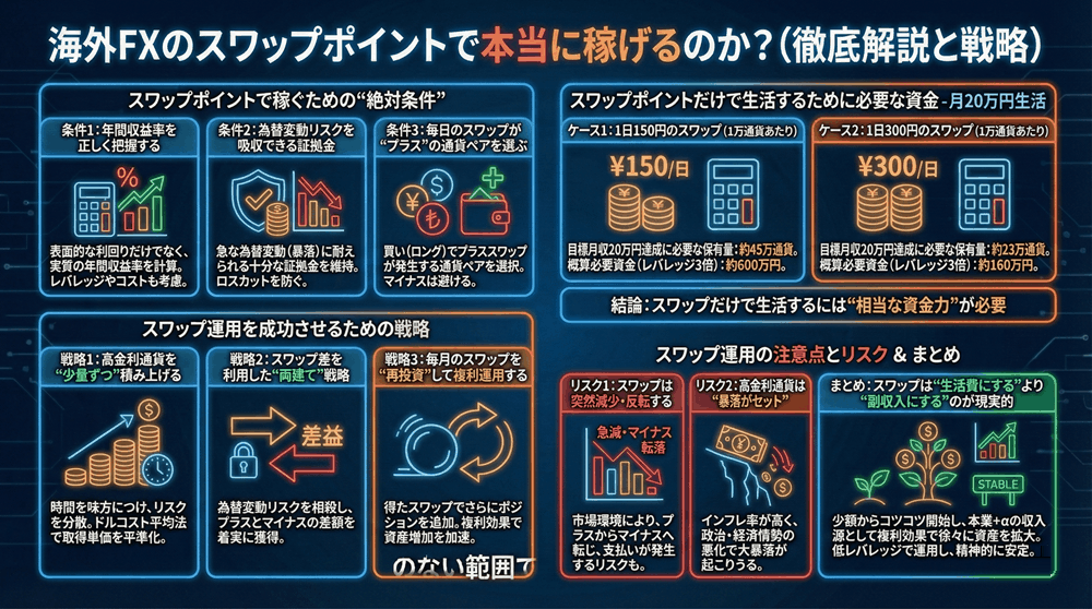 海外fx スワップ